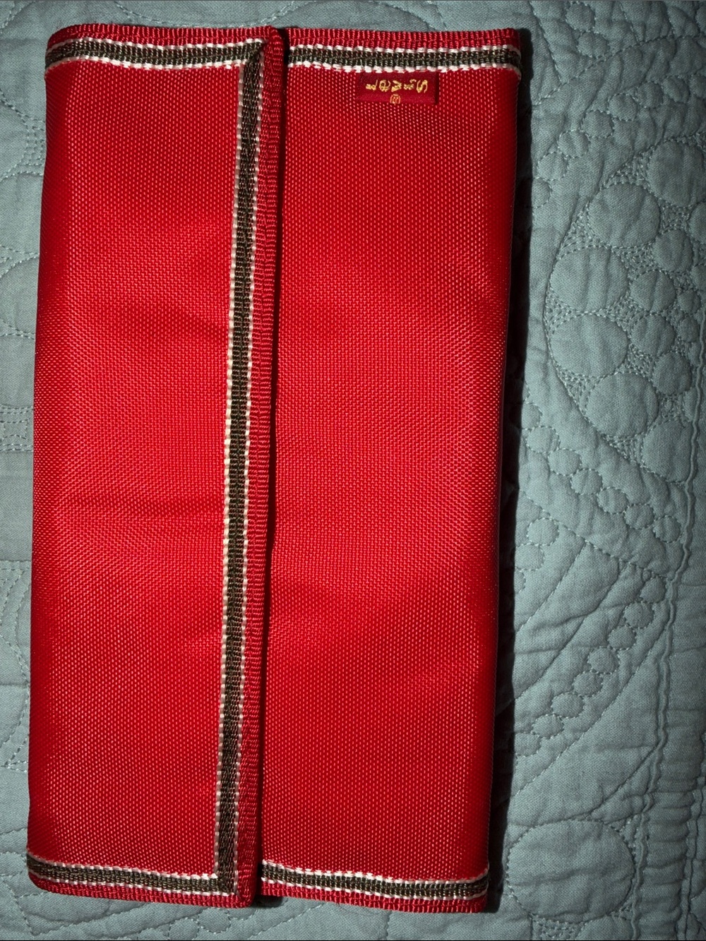 Levi’s Red Fold-Over Canvas wallet